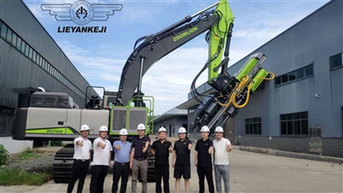 انتخاب Lieyankeji به معنای انتخاب ماشین آلات حفاری و شکاف سنگ یکپارچه تولید ک...